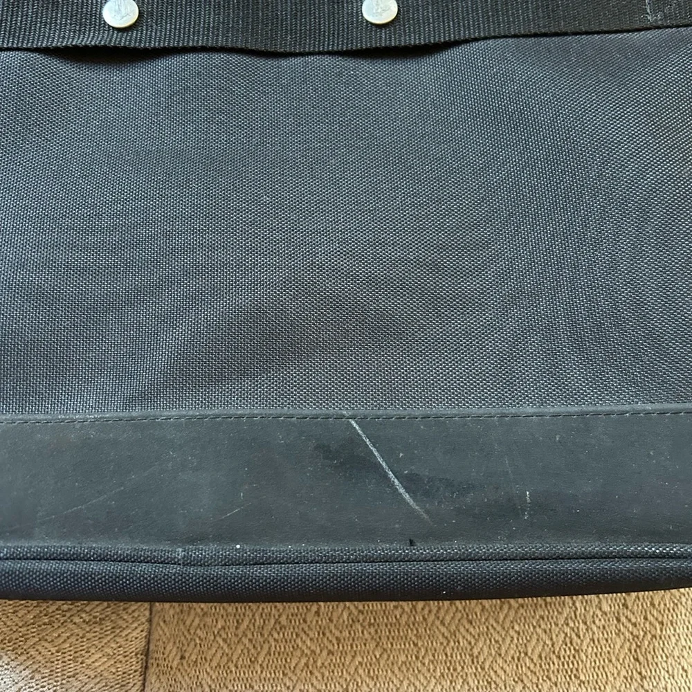 Dell Black Laptop Bag Soft Briefcase Office Lots of Storage